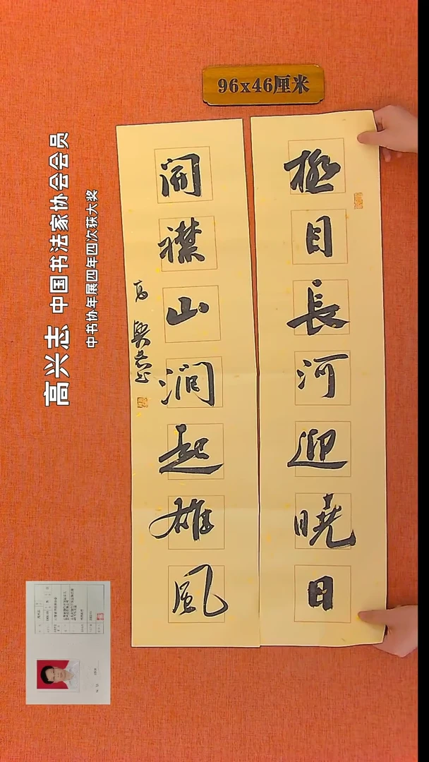 【闪购商品】书法124 中书协会员高兴志老师作品*
