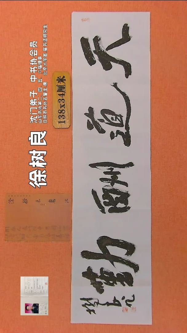 【闪购商品】书法175 中书协会员徐树良老师作品