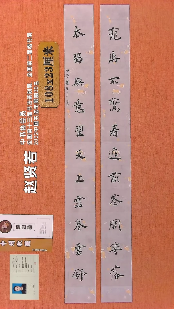 【闪购商品】书法122        赵贤若老师作品