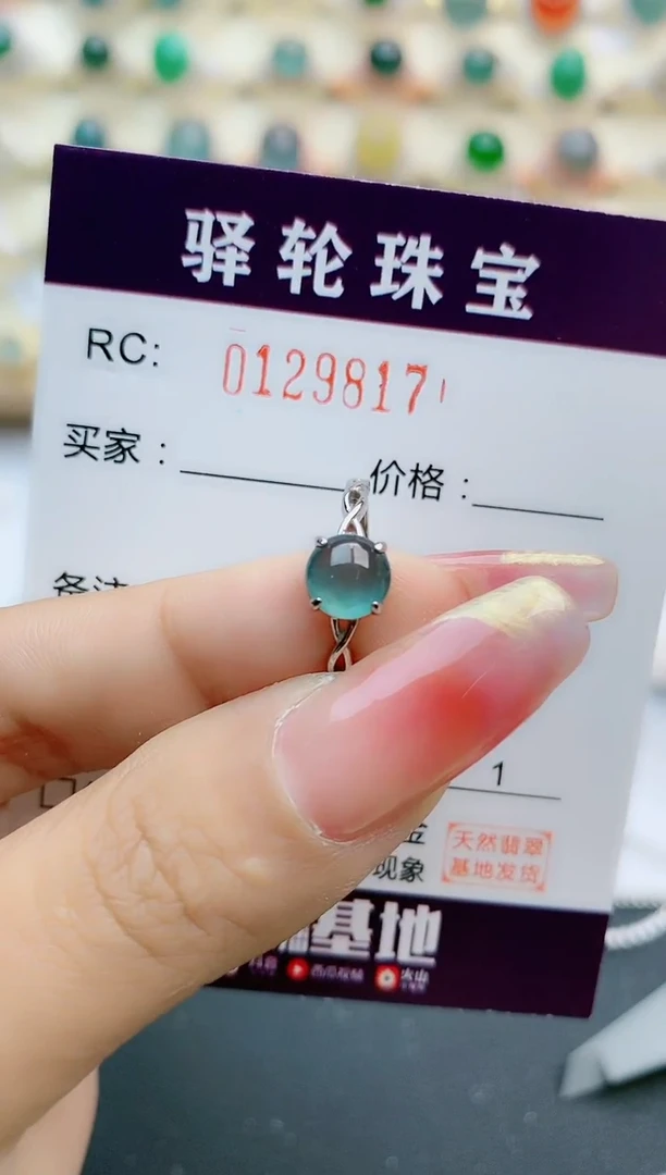 【闪购商品】翡翠1银S925镶嵌1