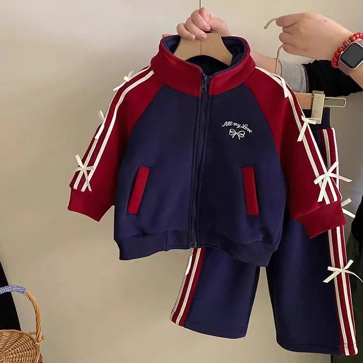 甜汐~运动风两件套250183