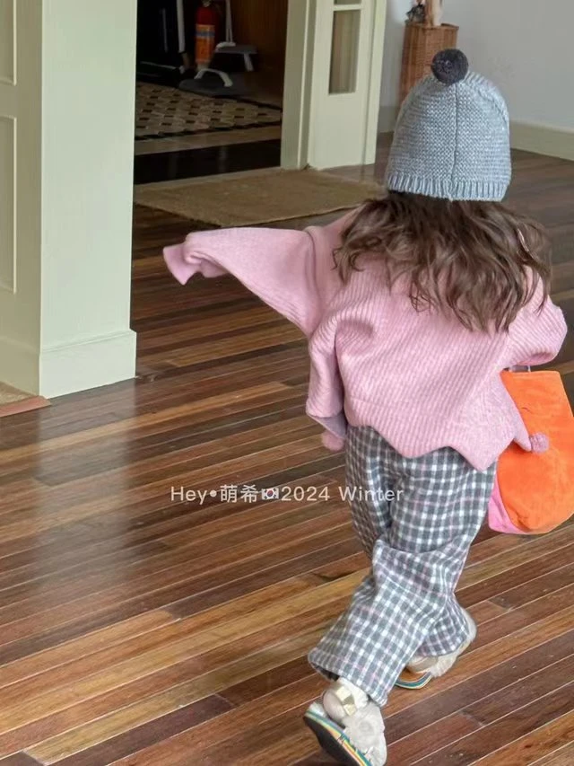 萌希·冬~加厚格子裤K560（汉服裤子）