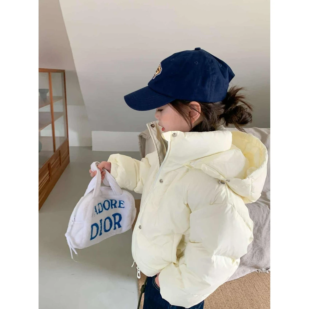 羽3~B.O~韩版休闲女童羽绒服927萌娃冬装