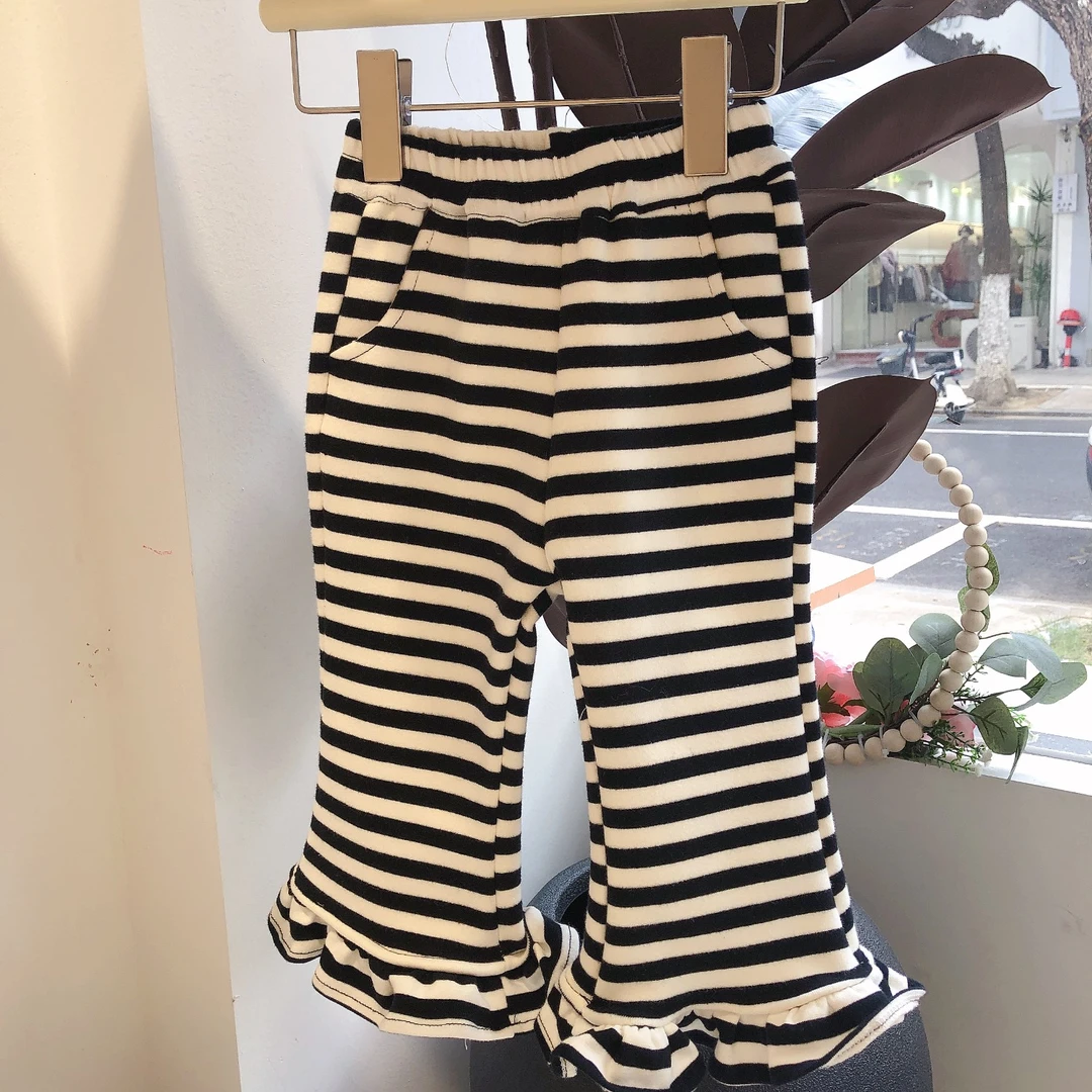 甜汐~条纹裤子250156