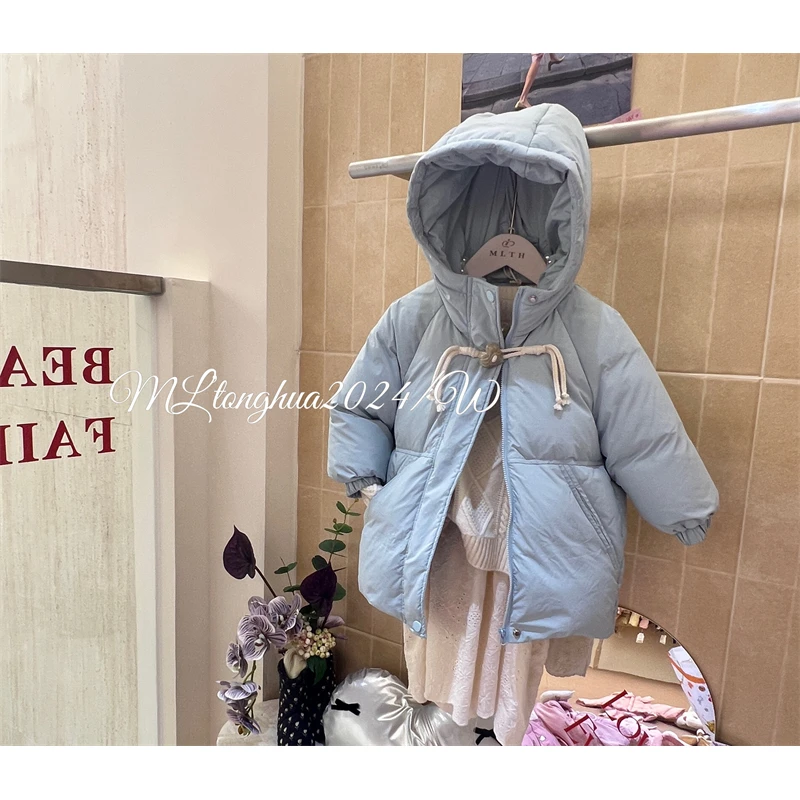 羽4~美丽童话~爱心扣连帽羽绒服566079