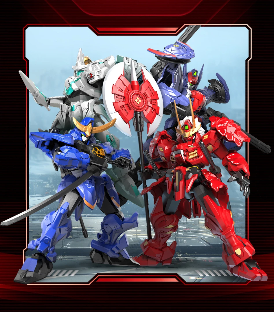 【平拆】先祖效应拼装人模型摆件