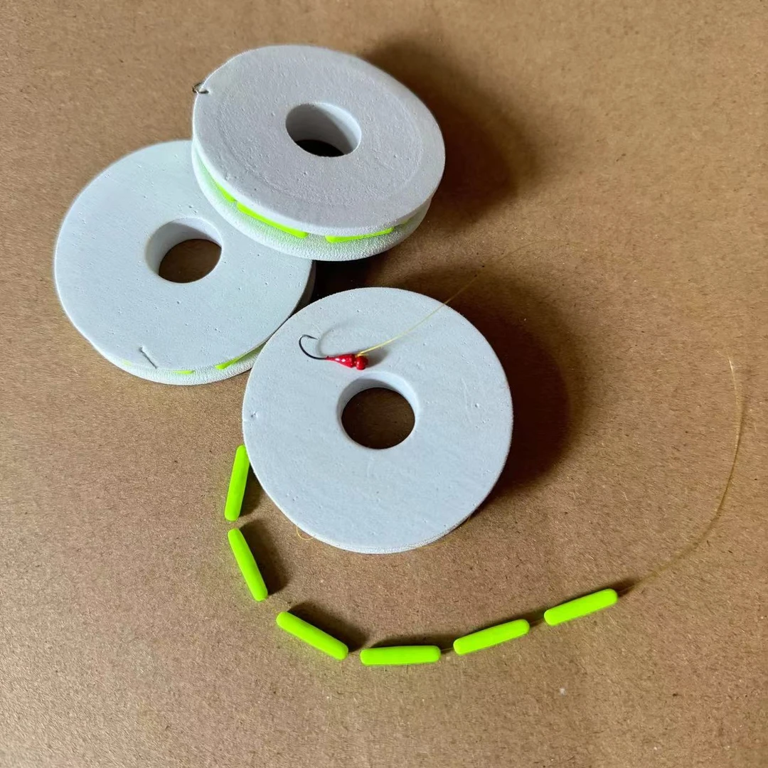 野钓，传统钓。朝天钩钓鱼线组单钩醒目七星漂线组七星漂传统钓线组