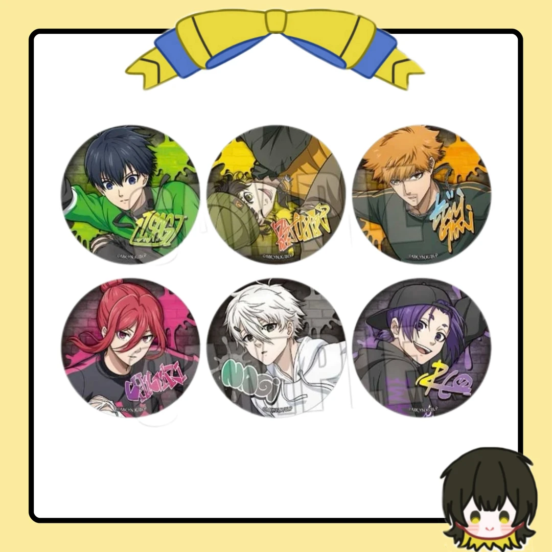 蓝色监狱-滑板吧唧日谷蓝锁徽章（默认代拆）