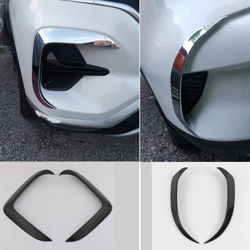 适用于荣威RX5MAX前后雾灯风刀装饰条保险杠防撞角位刀亮条改装贴