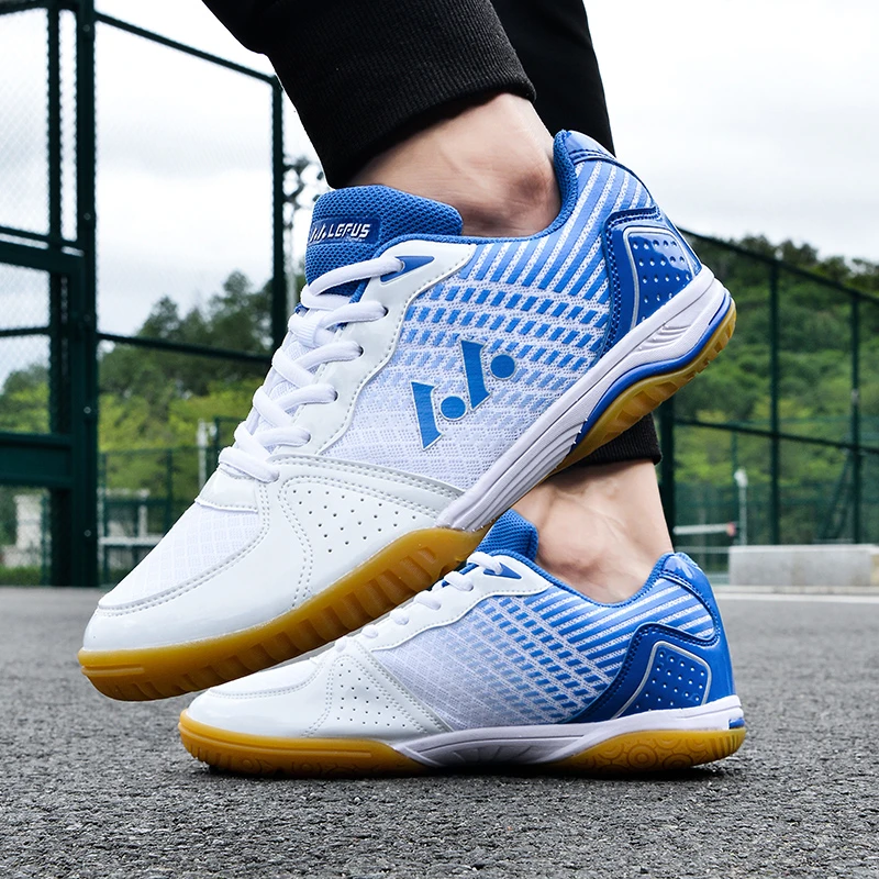 超轻透气比赛鞋乒乓球鞋男网面比赛透气正品防滑牛筋底鞋子球鞋