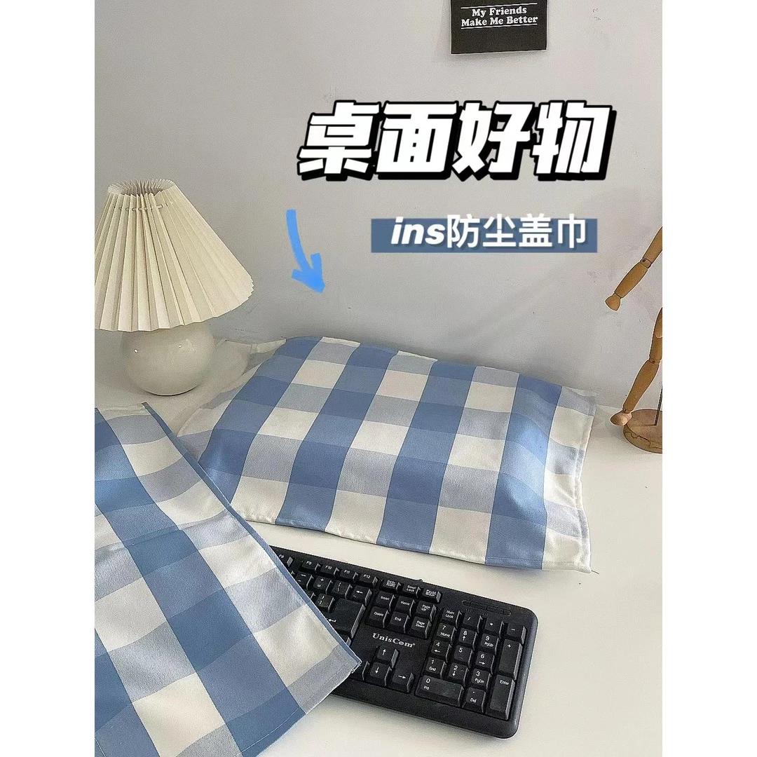 笔记本电脑布盖巾防尘布遮尘14寸15.6寸防尘套可爱笔记本套罩