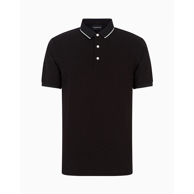 Emporio Armani/安普里奥·阿玛尼透气经典翻领男POLO衫11936