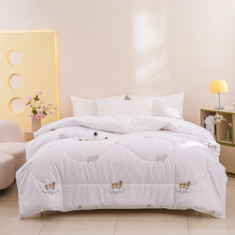 【家纺焕新】睡拾光加厚保暖家用亲肤羊毛被冬被