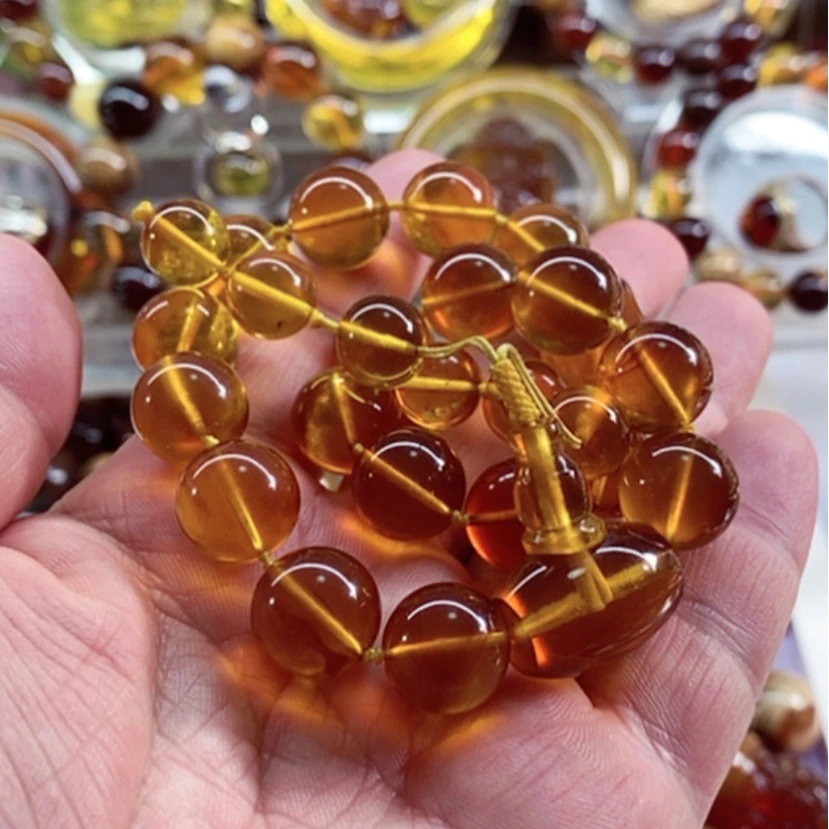 【闪购商品】琥珀手链未镶嵌宝****喵