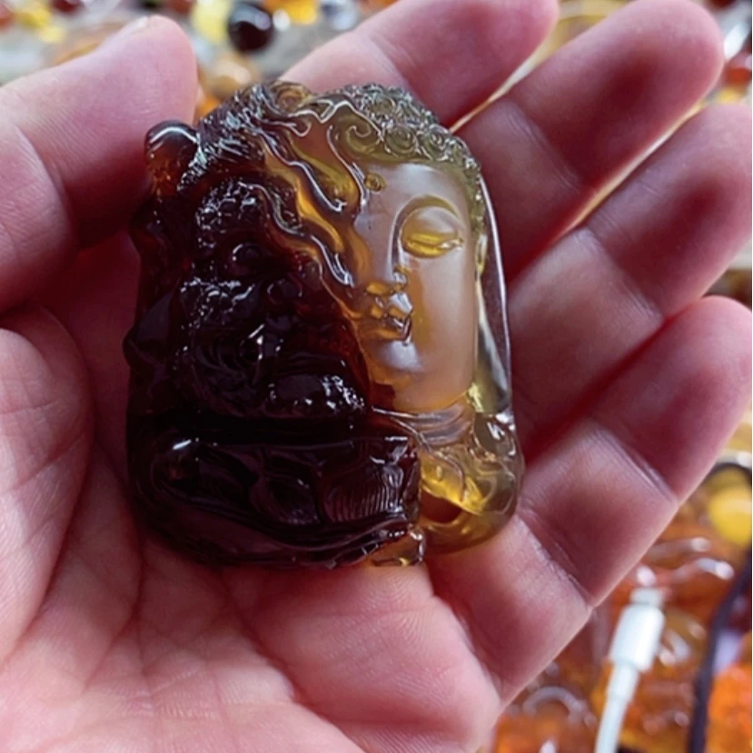 【闪购商品】琥珀手链未镶嵌南****姐