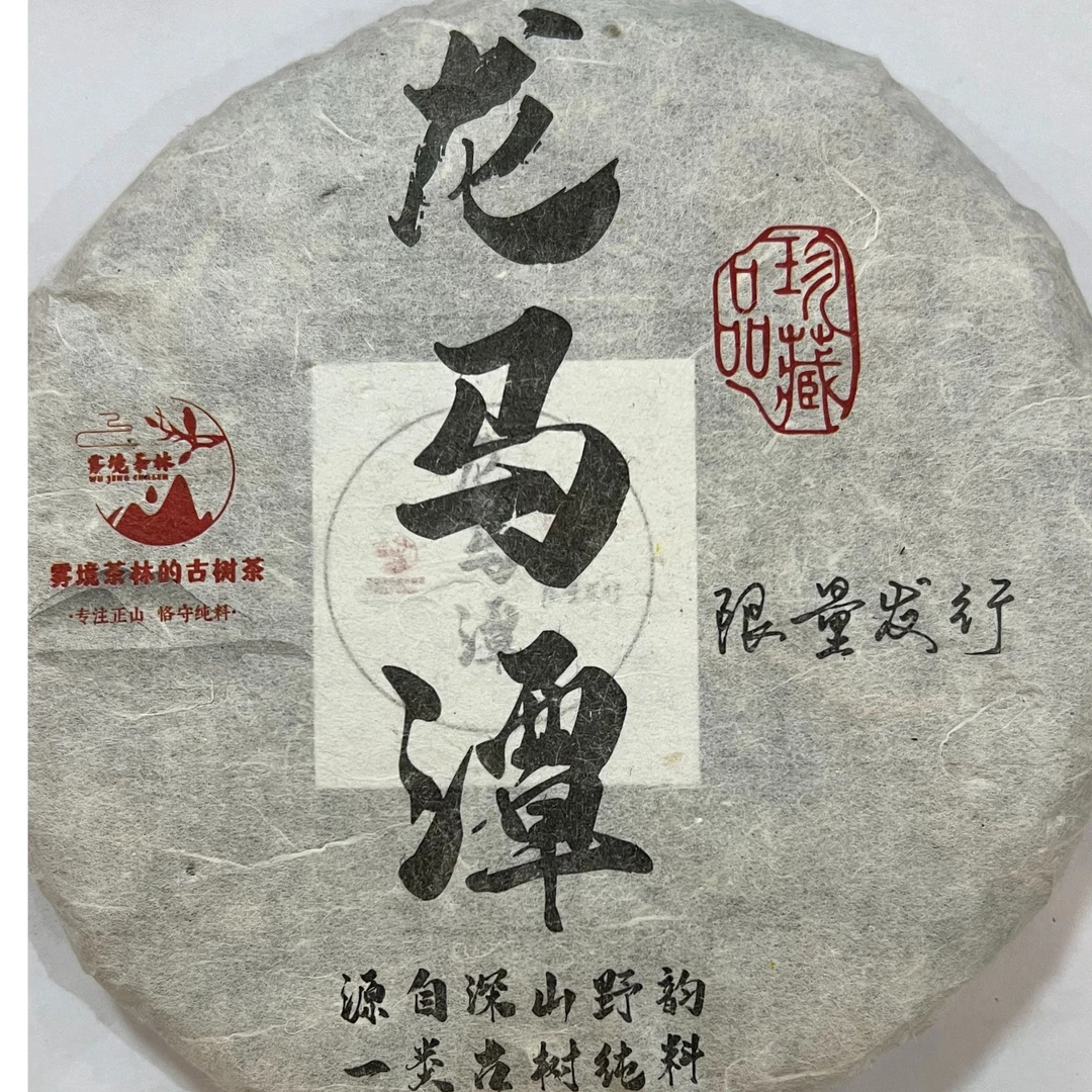 龙马潭古树生普-小众山头的代表深山的野韵，200g饼