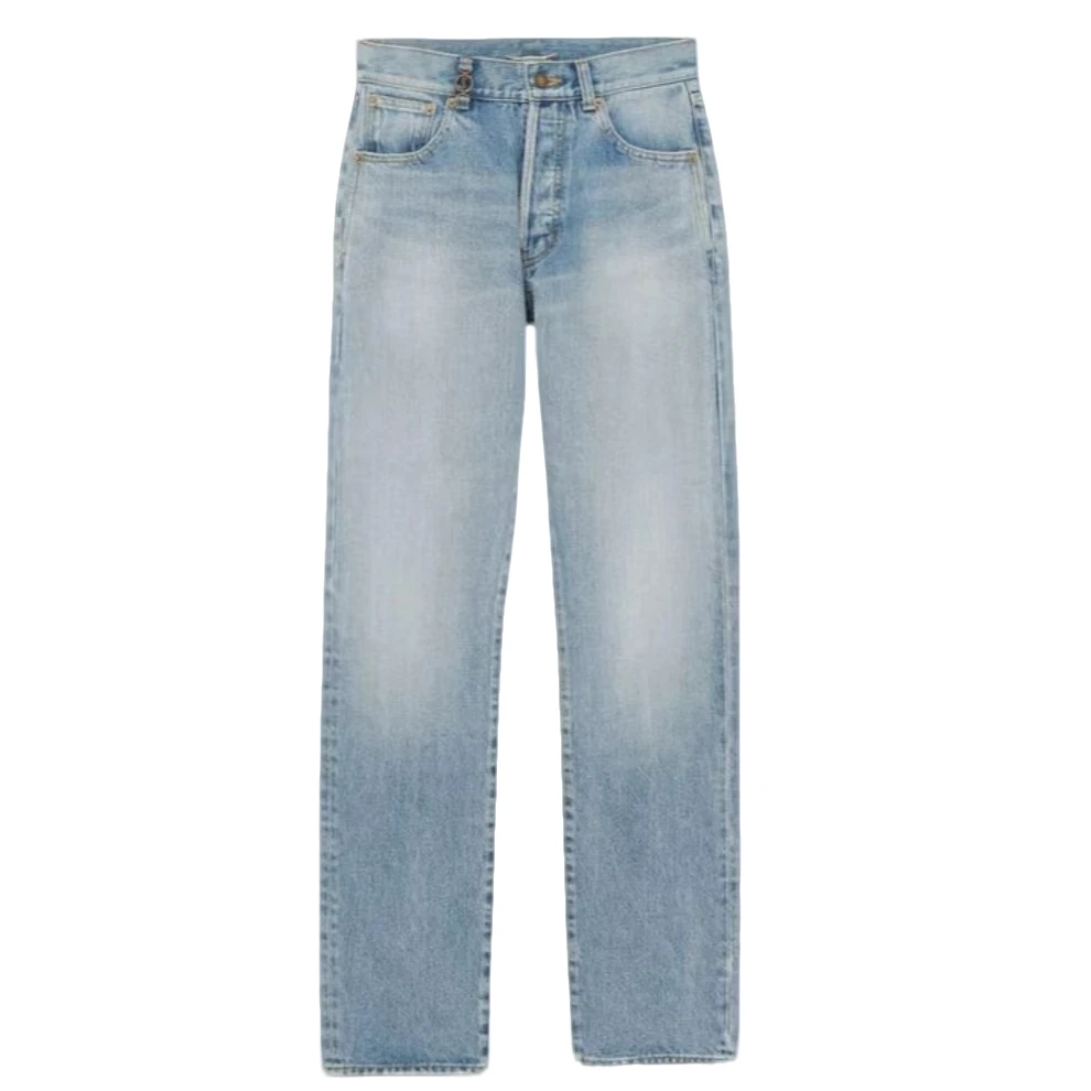 全新未使用 Saint Laurent Paris CASSANDRE牛仔长裤/公价7700/27