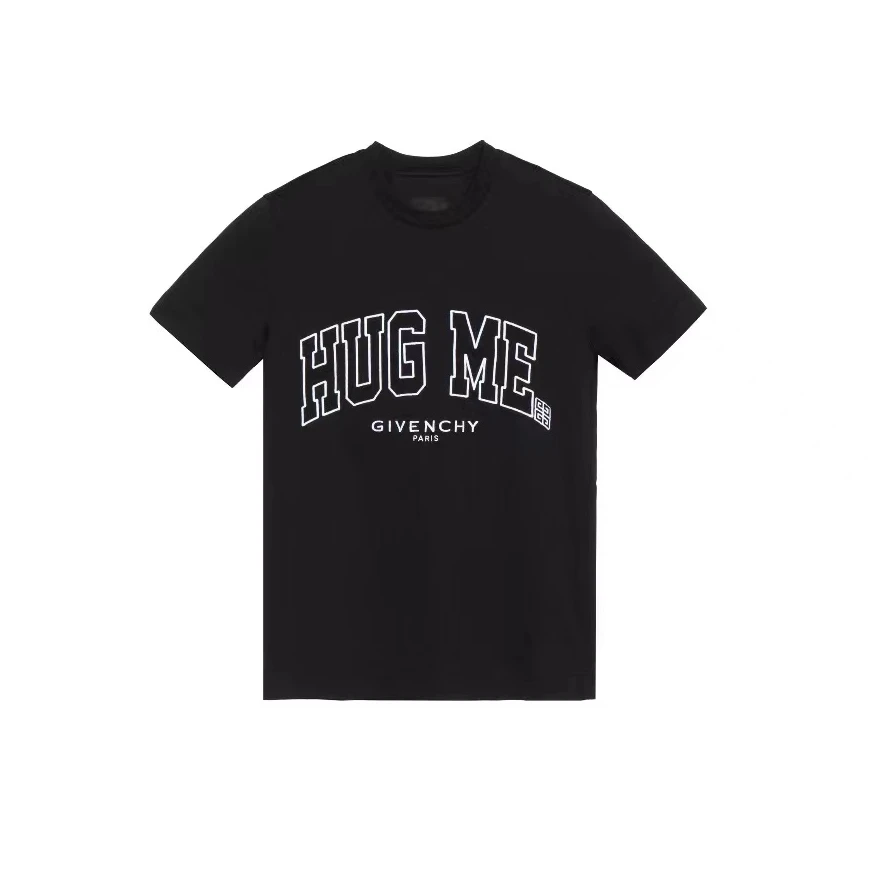 未使用 Givenchy/纪梵希 字母图案印花短袖T恤/XS/S/L