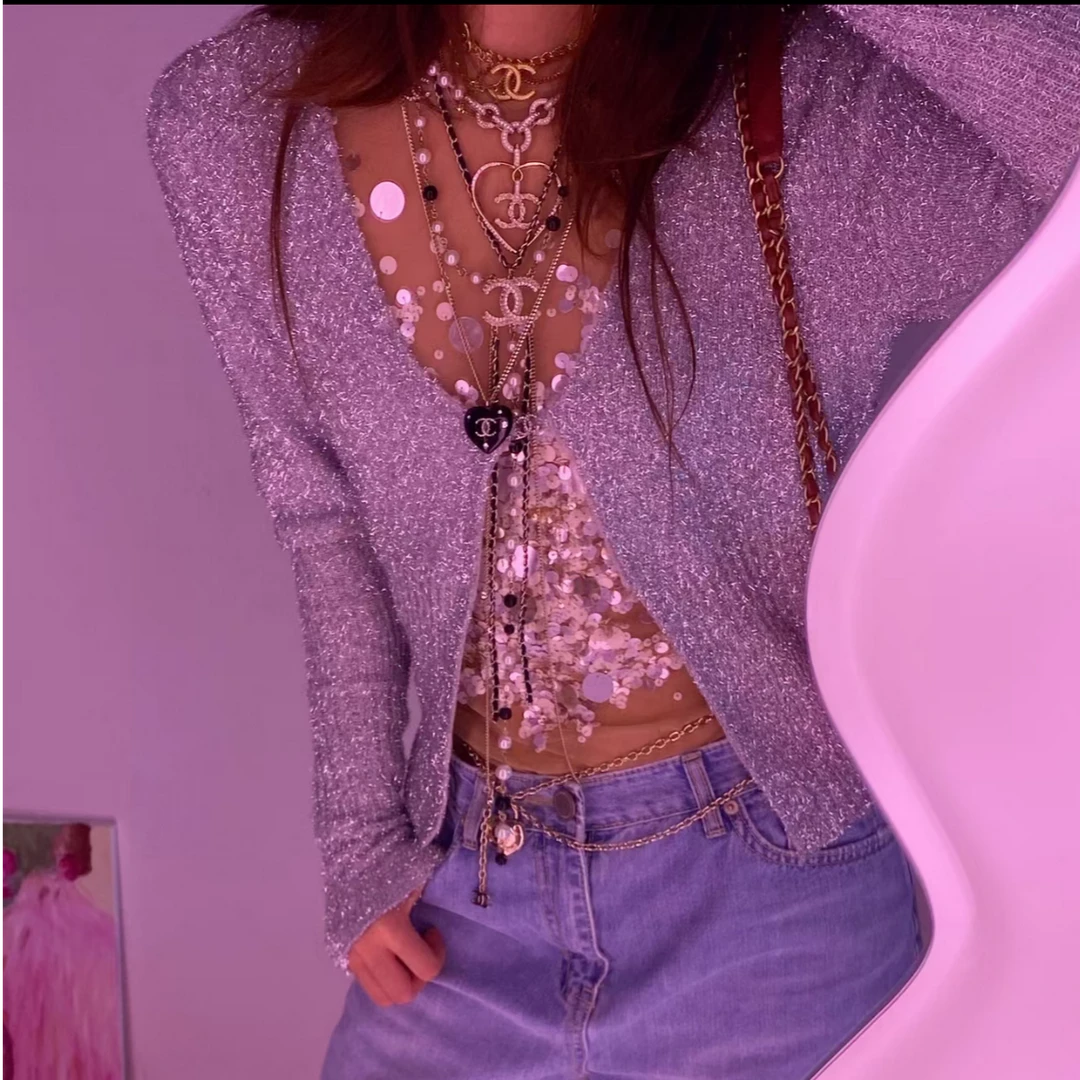 全新未使用 Chanel/香奈儿 /针织开衫/34码