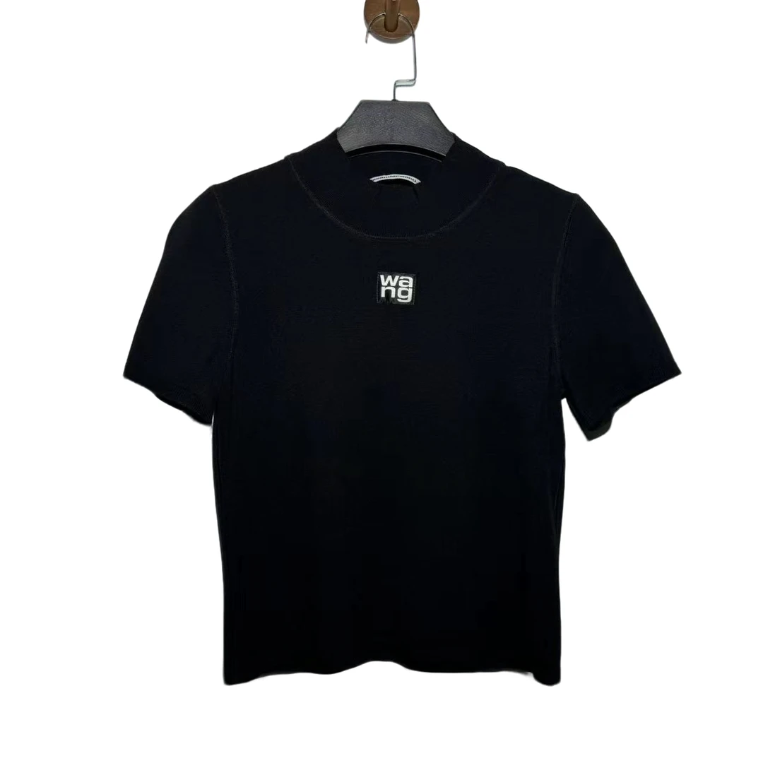 99新  AlexanderWang/亚历山大王字母logo短袖/L码