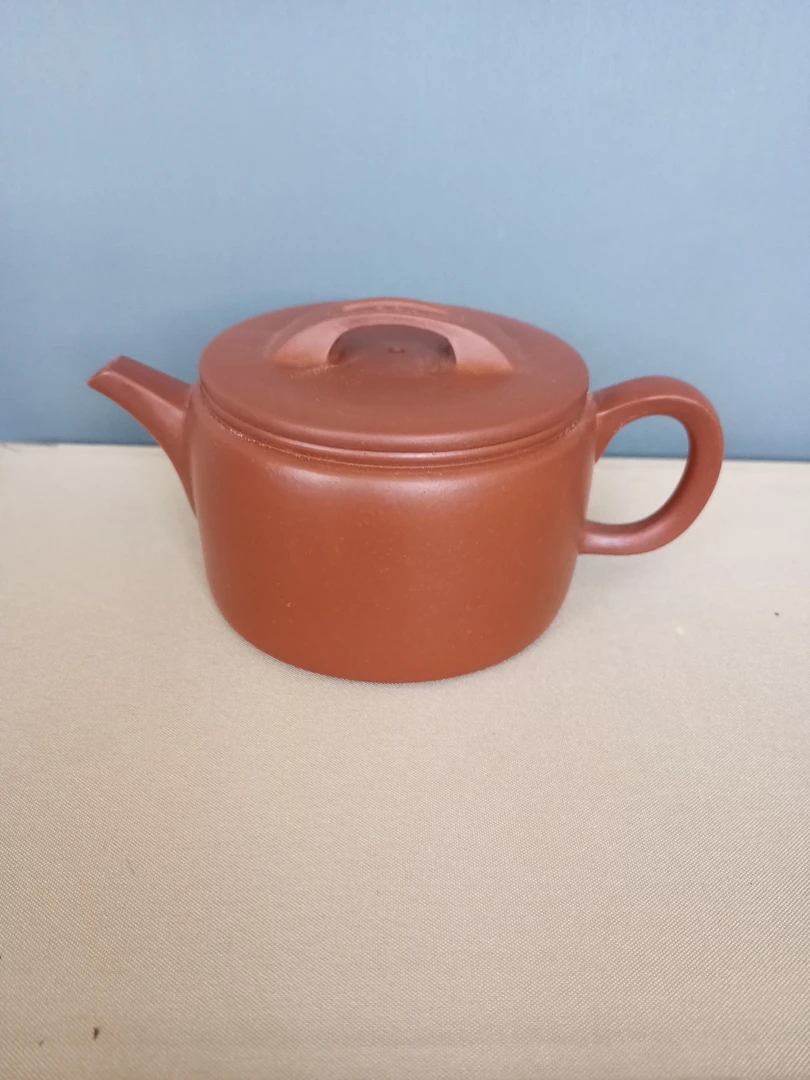 汉瓦壶,红卫朱泥,200cc,高老师精工半手。