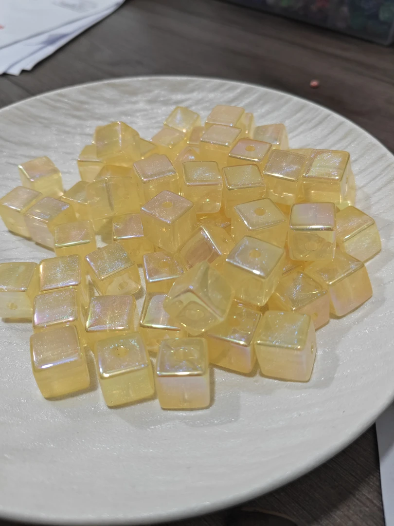 细闪方糖（拍一发三）手工Diy配件 手工串珠 手机链 包包链