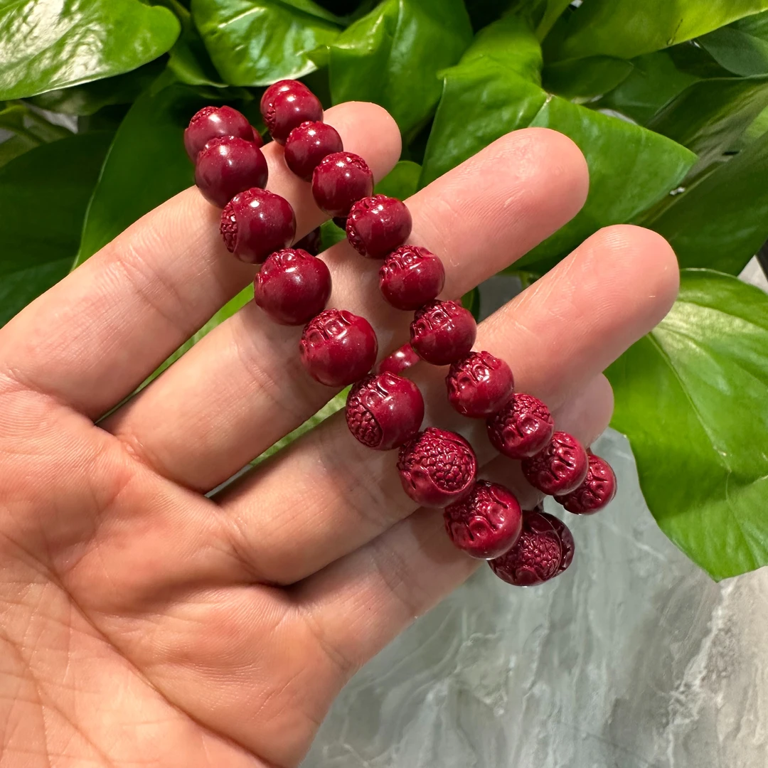 含辰砂工艺品E009正品朱砂紫金砂单圈手串HSS多样性发货，发其一