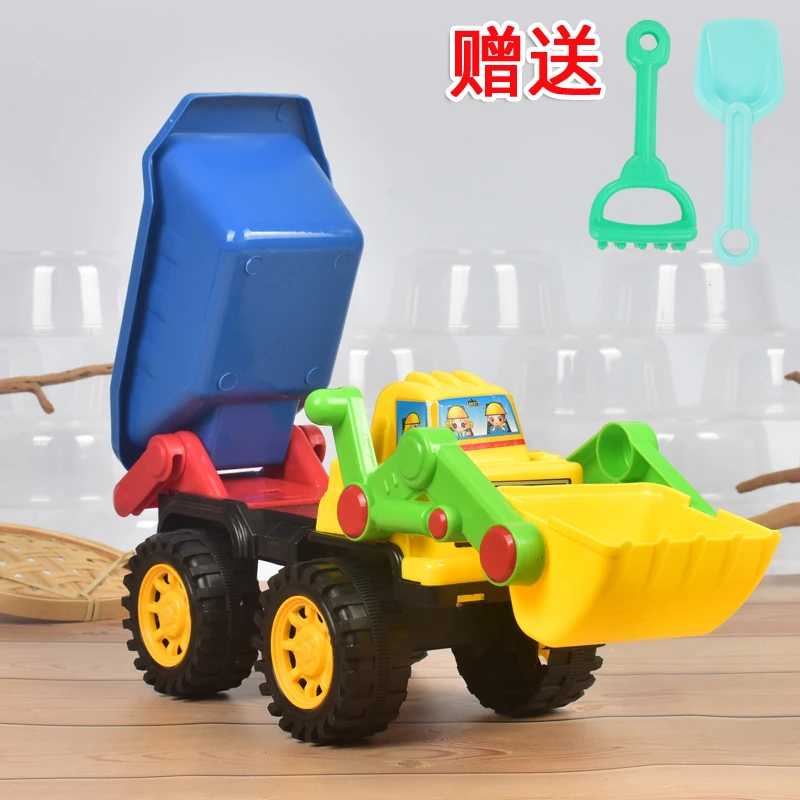 大号儿童挖掘机玩具套装宝宝推土车翻斗车男孩工程车汽车挖土机