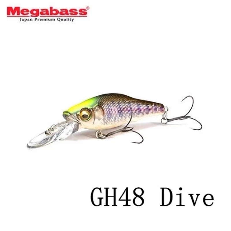 日本megabass 缓浮米诺 GH48 DIVE路亚饵 假饵 仿生饵