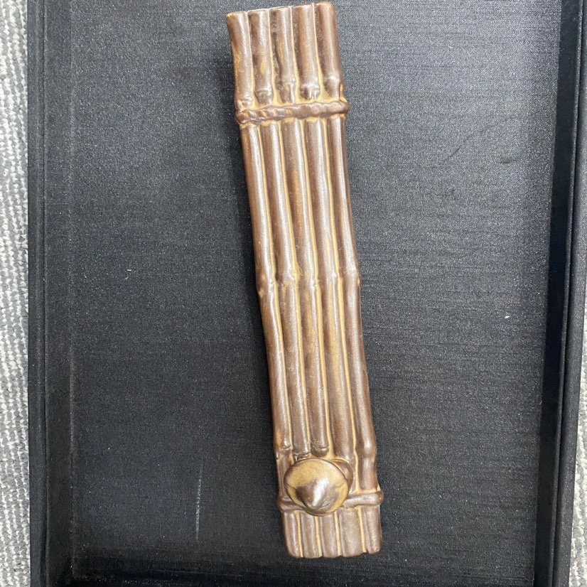 姜太公陶瓷香插摆件-110596