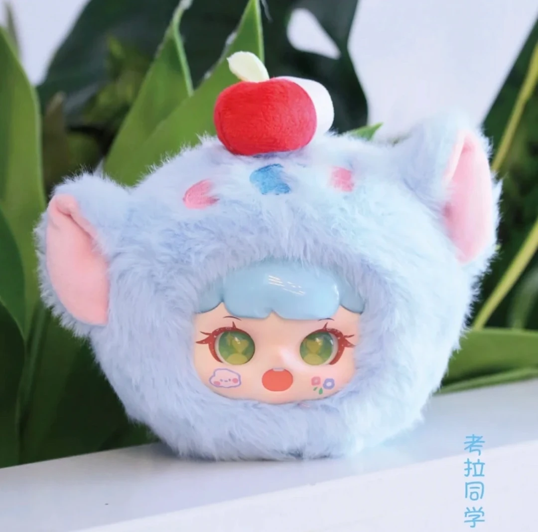 【浣熊潮玩】淘气包二代毛绒圆滚滚同学系列可爱盲盒挂件