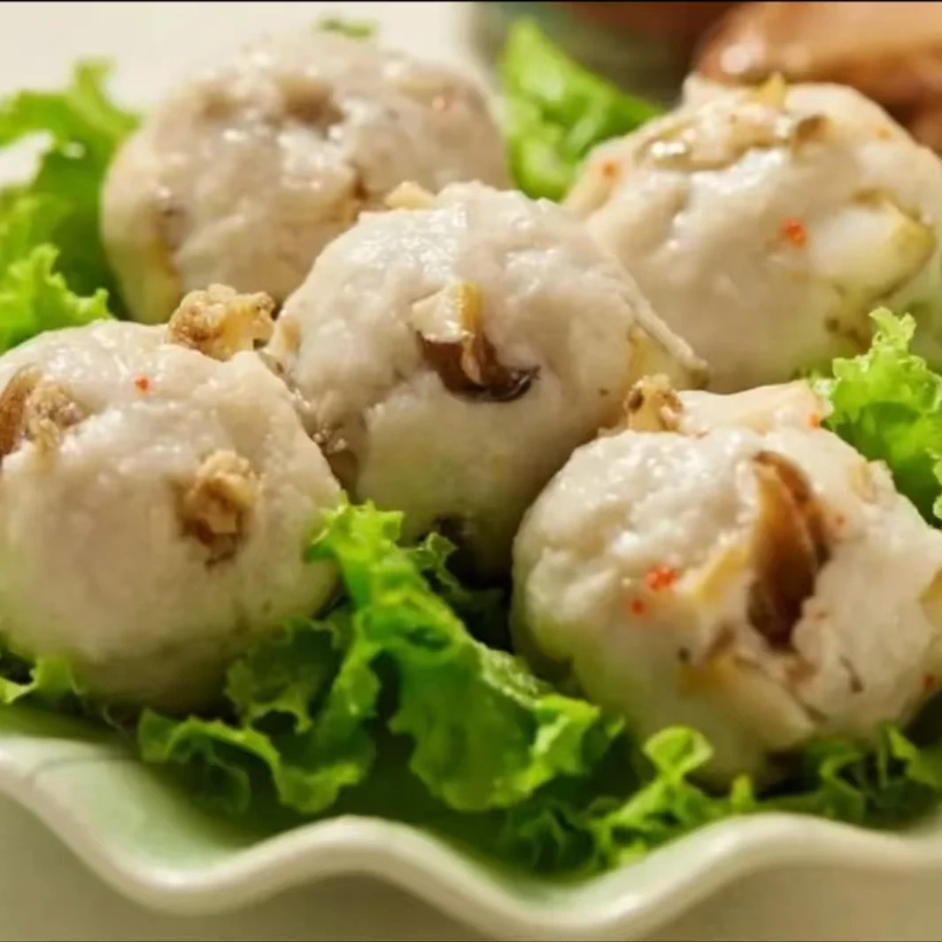 【潮发贸易】鲍鱼丸海参丸套餐（鲍鱼丸三包+海参丸三包）