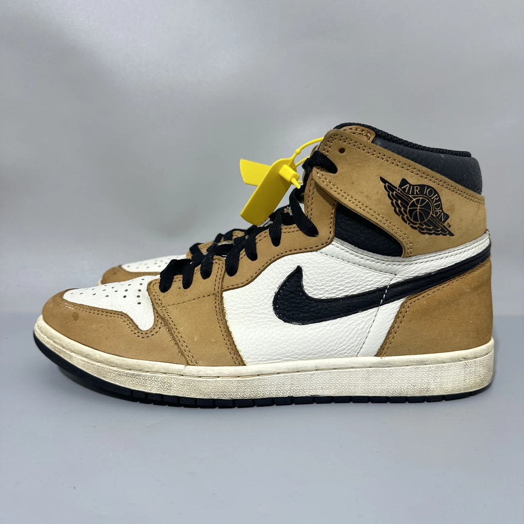 44码 AJ1 小麦色 高帮复古篮球鞋