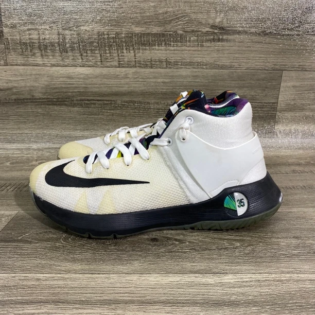 95新41码 耐克杜兰特Trey 5 白黑 低帮实战篮球鞋