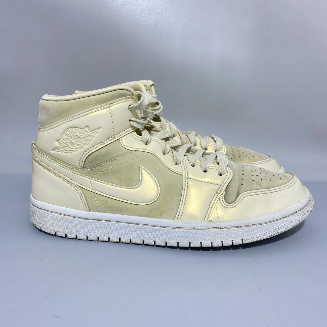40码 AJ1 变色龙 鹅毛黄柠檬 高帮复古篮球鞋