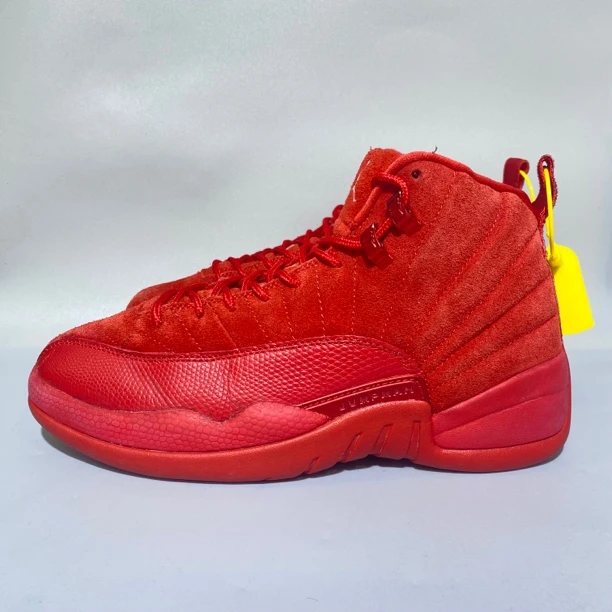 H 42码 AJ12 火红 高帮复古篮球鞋