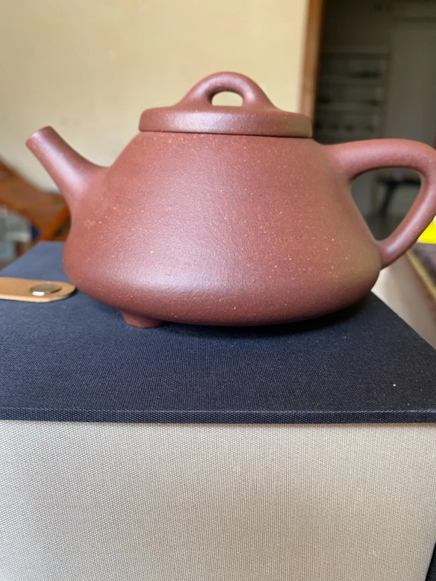 四号井底槽青老块子冶石瓢全手工制作