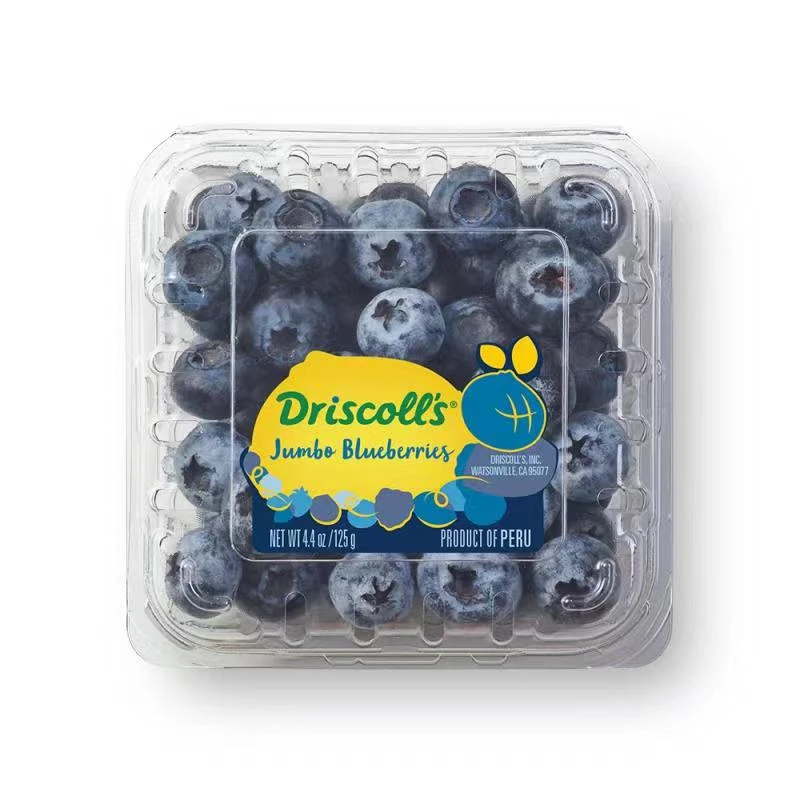 【双十一】Driscoll's怡颗莓秘鲁蓝莓(jumbo大蓝莓)18mm+*125g*2盒