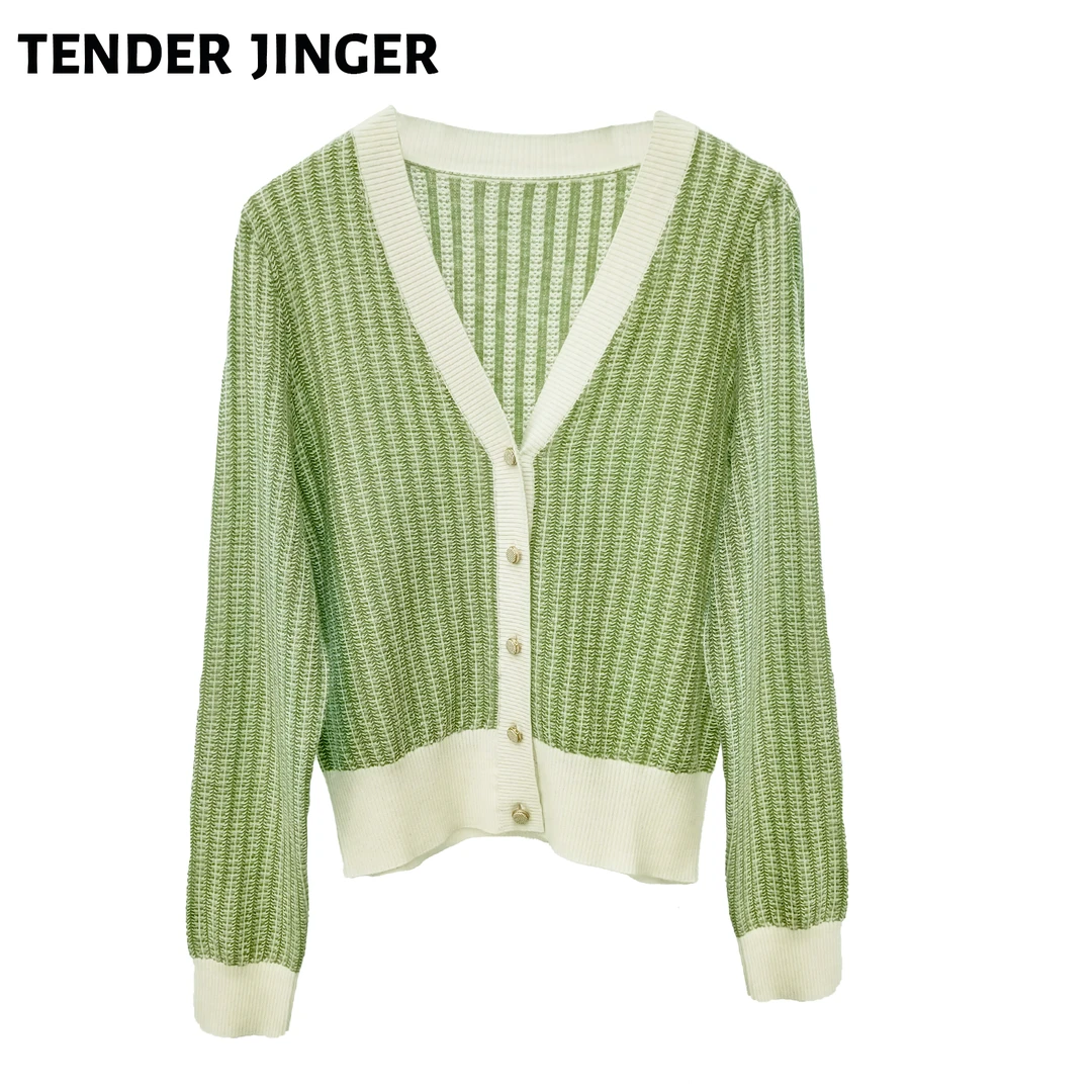 Tender Jinger针织开衫【匠】 T227WWS70143