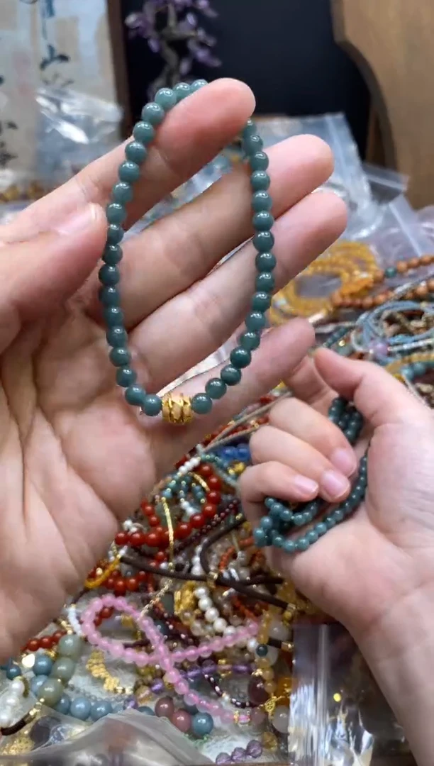 【闪购商品】翡翠手饰未镶嵌351手串