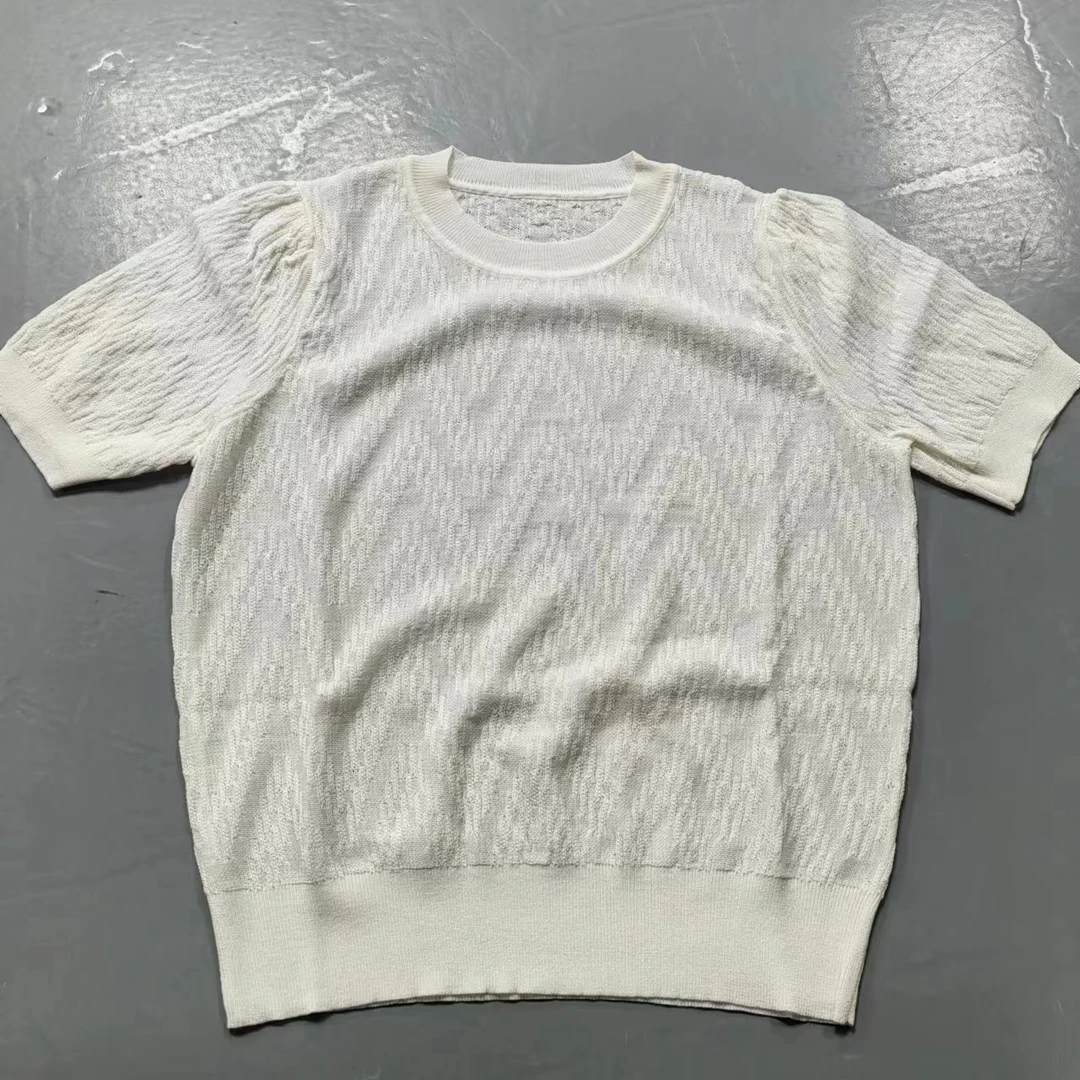 【南油玲姐】2色可选短袖针织衫MY445