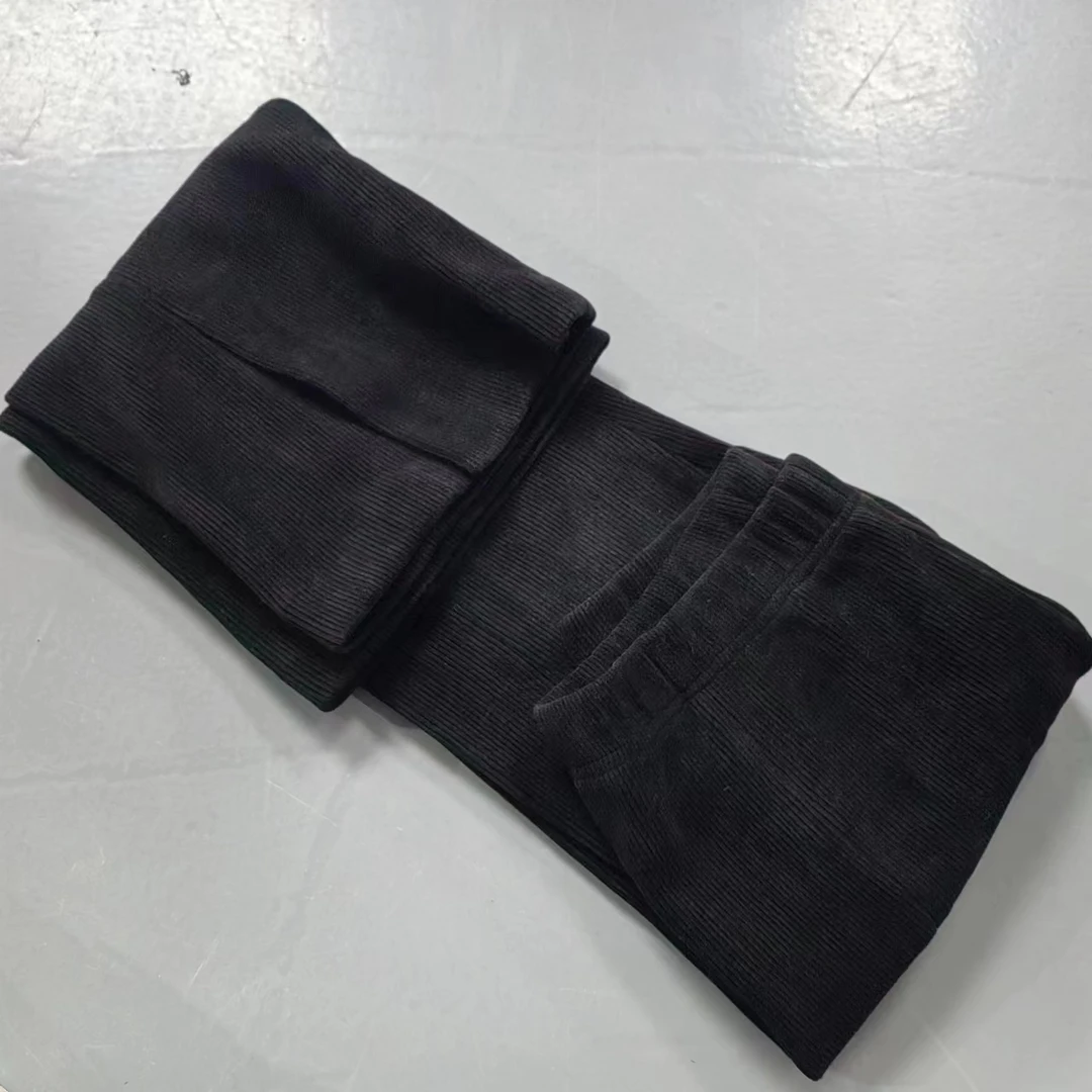 【南油玲姐】黑色松紧腰休闲裤8829