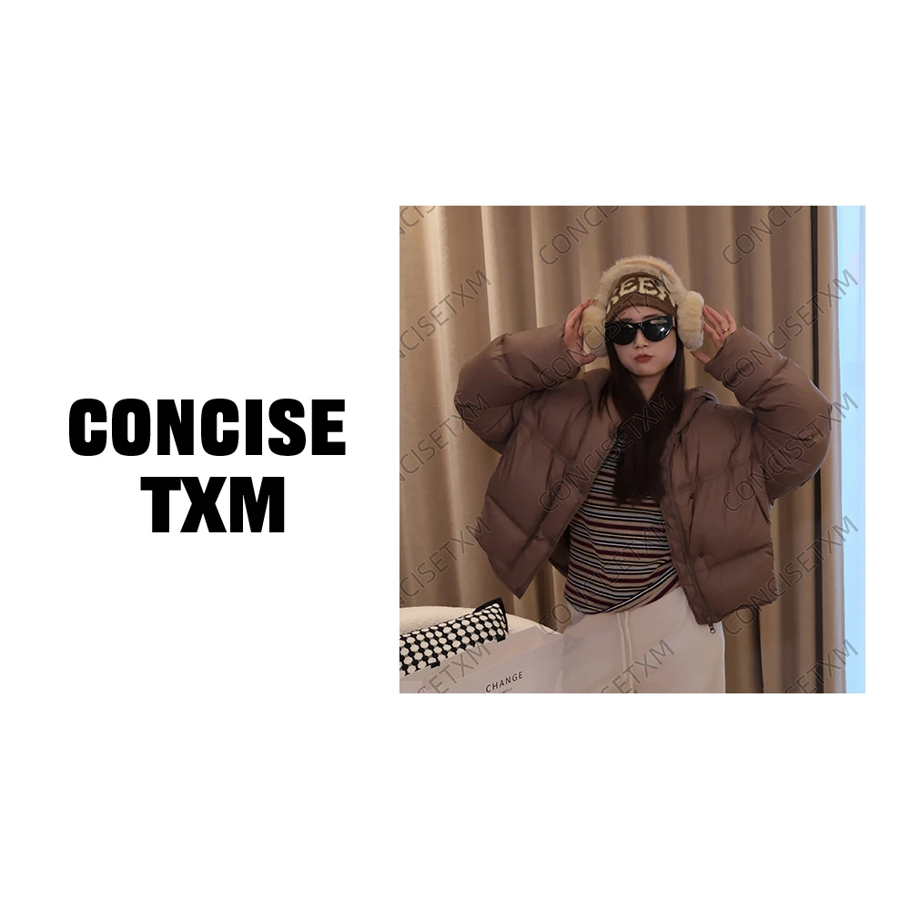 【唐小木】冬季时尚韩版加厚百搭保暖羽绒面包服  YR0698