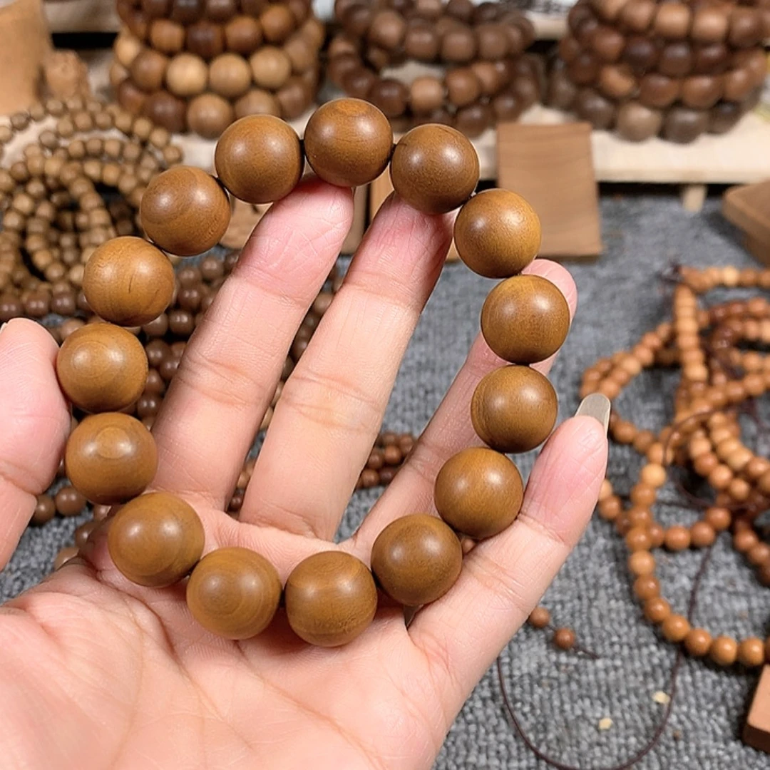 【闪购商品】檀香木手串/手链老山檀香1.5圆珠