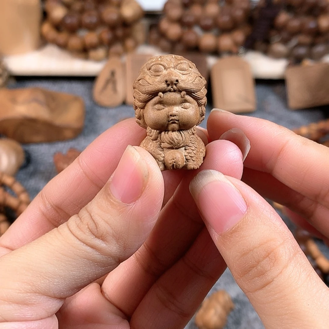 【闪购商品】檀香木吊坠老山檀香龙宝