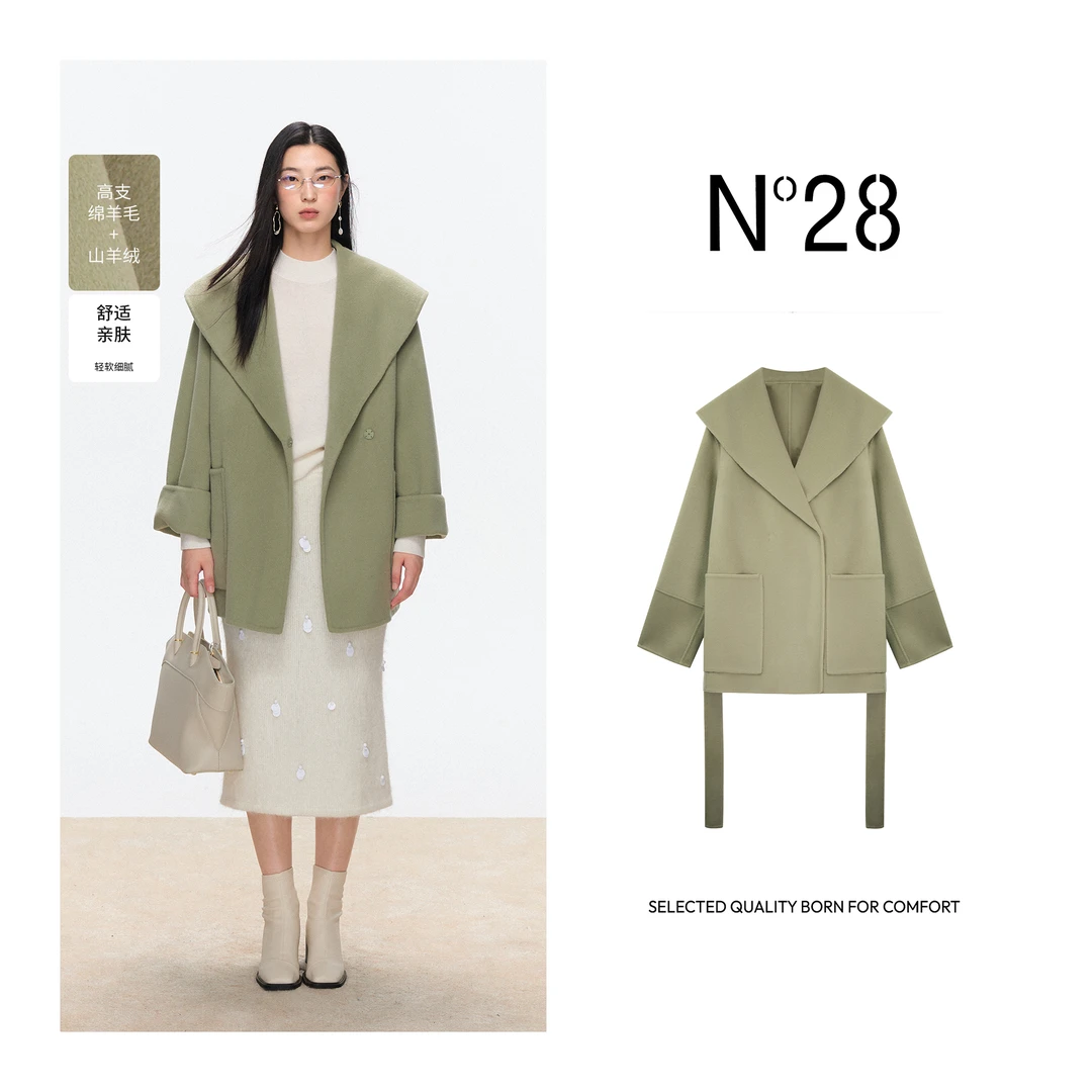 N°28 短款气质高级冬季时尚大衣8351D663