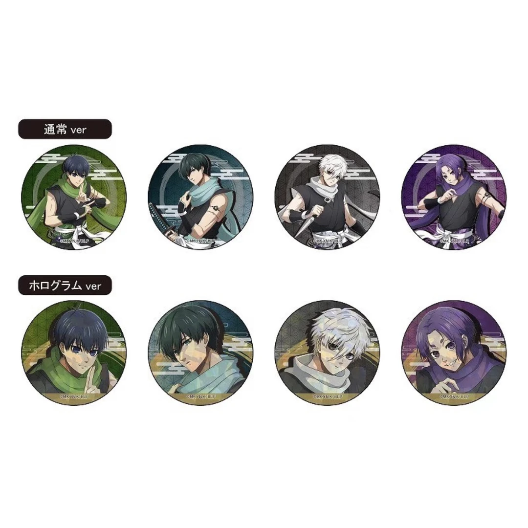 【蓝色监狱】蓝锁忍者吧唧徽章收藏盲盒(默认代拆)