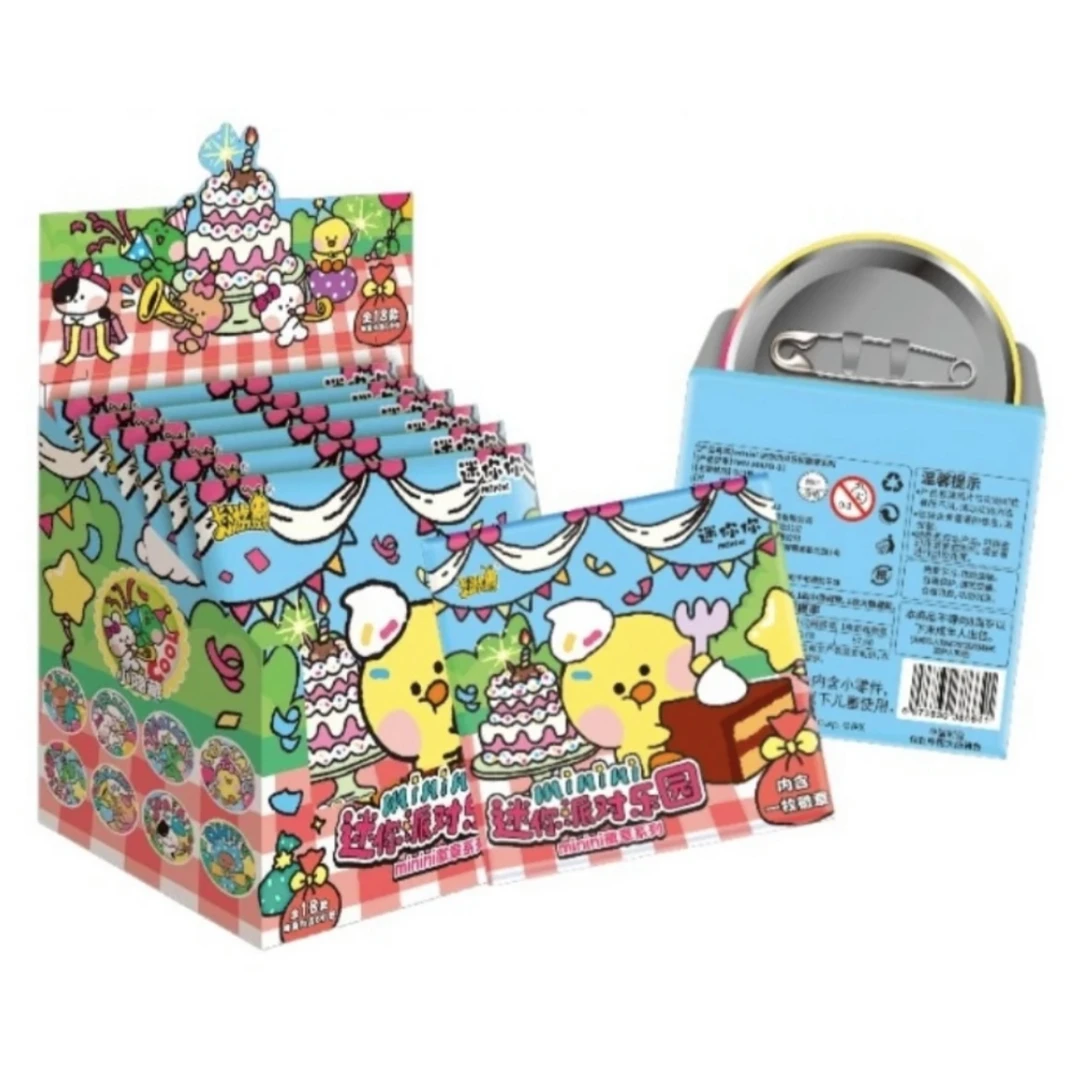 【卡游】MININI 迷你派对乐园吧唧徽章收藏盲盒（默认代拆）