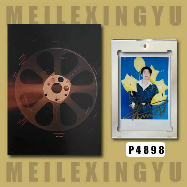 P4898【张新成】 正品拍立得照片 白边