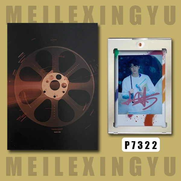 P7322【屈楚萧】正品拍立得照片 涂鸦